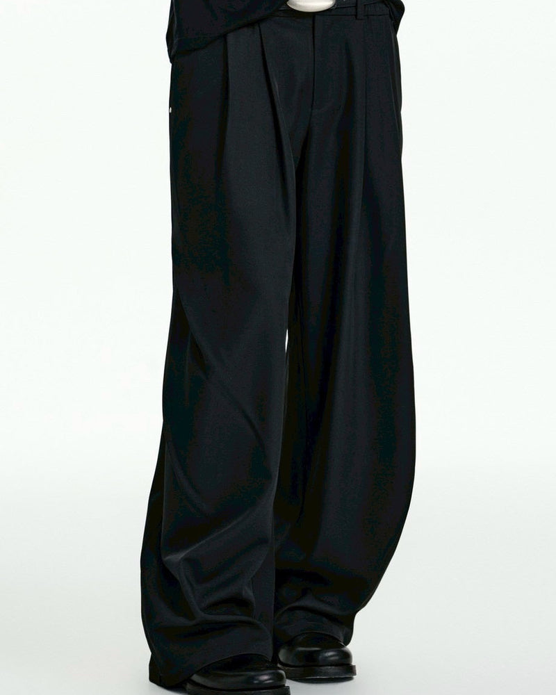 【TGNS】Pleated Drape Trousers