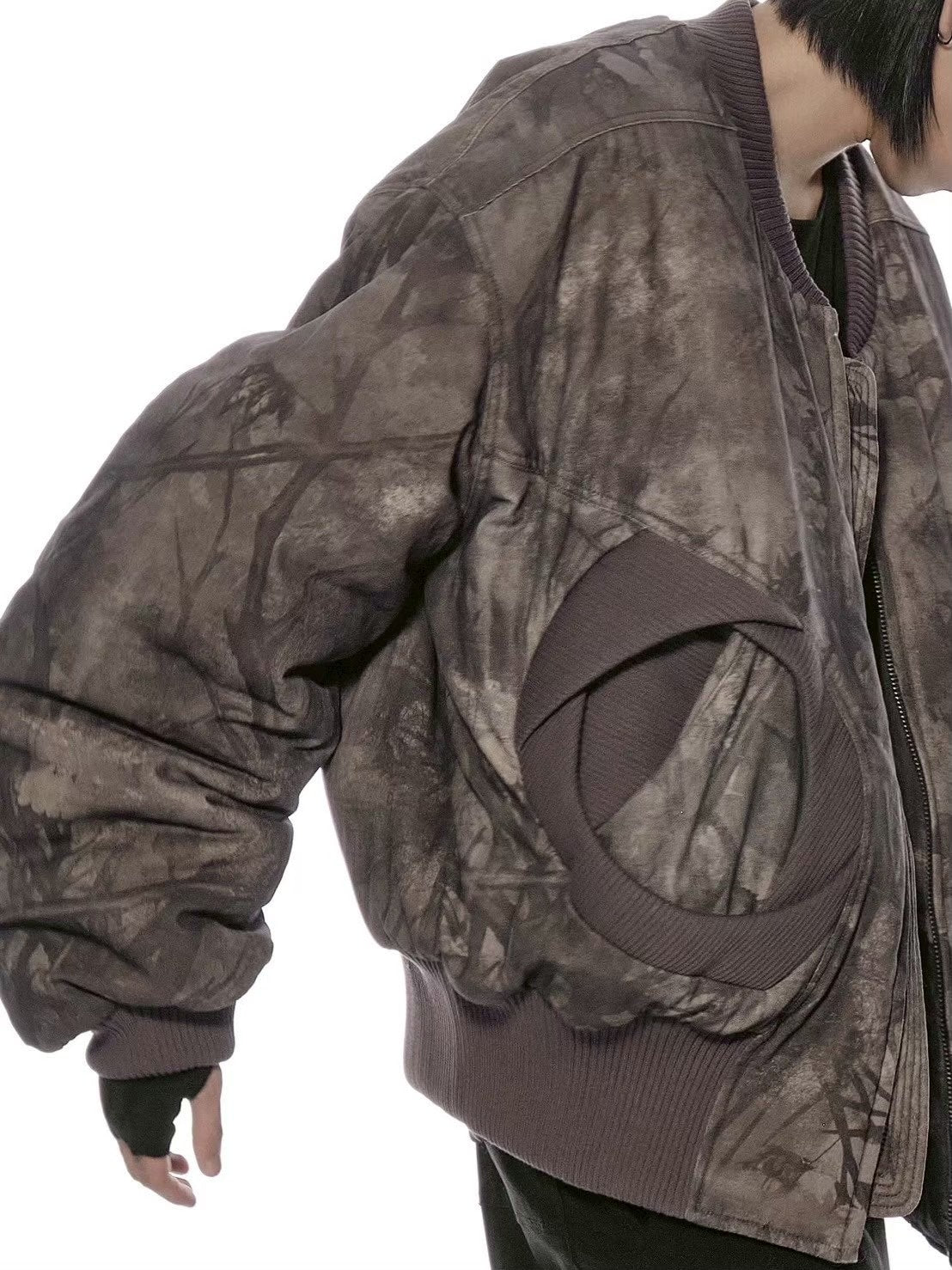 【d5ove】FORESTCAMO Cotton Jacket / 【ダヴ】リアルツリーデザインポケットブルゾン