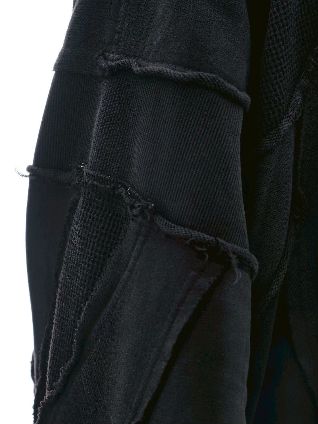 【d5ove】Structured Zippered Hoodie / 【ダヴ】ラインダブルジップパーカー