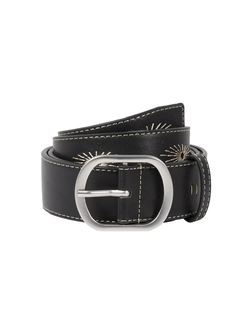 【AAKAM】Needlework Studded Belt