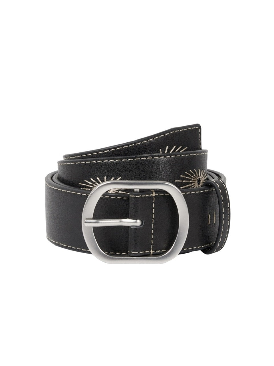 【AAKAM】Needlework Studded Belt