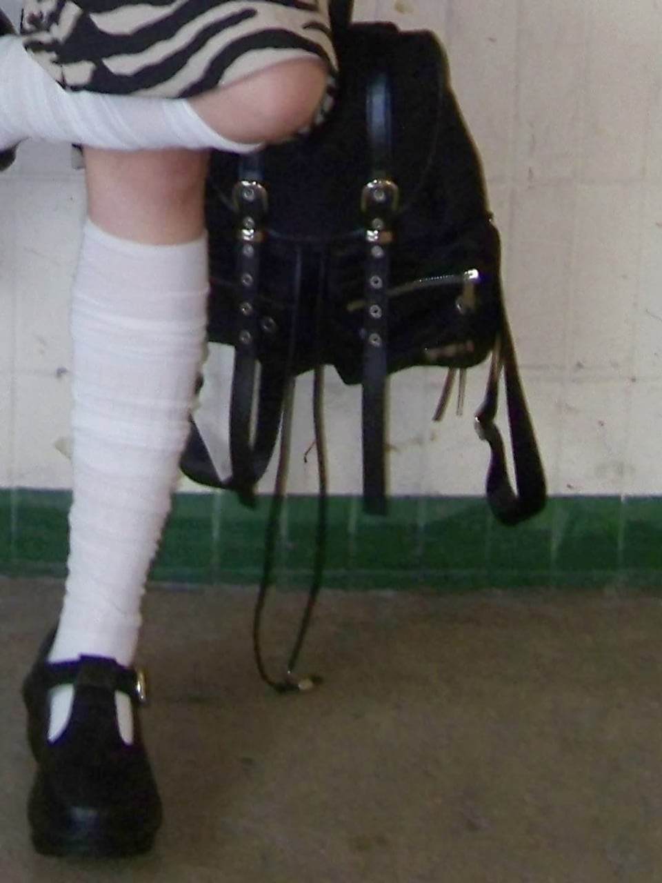 【NOT KNOWING】Double Belted Moto Backpack / 【ノットノーイング】ダブルベルトモトバックパック