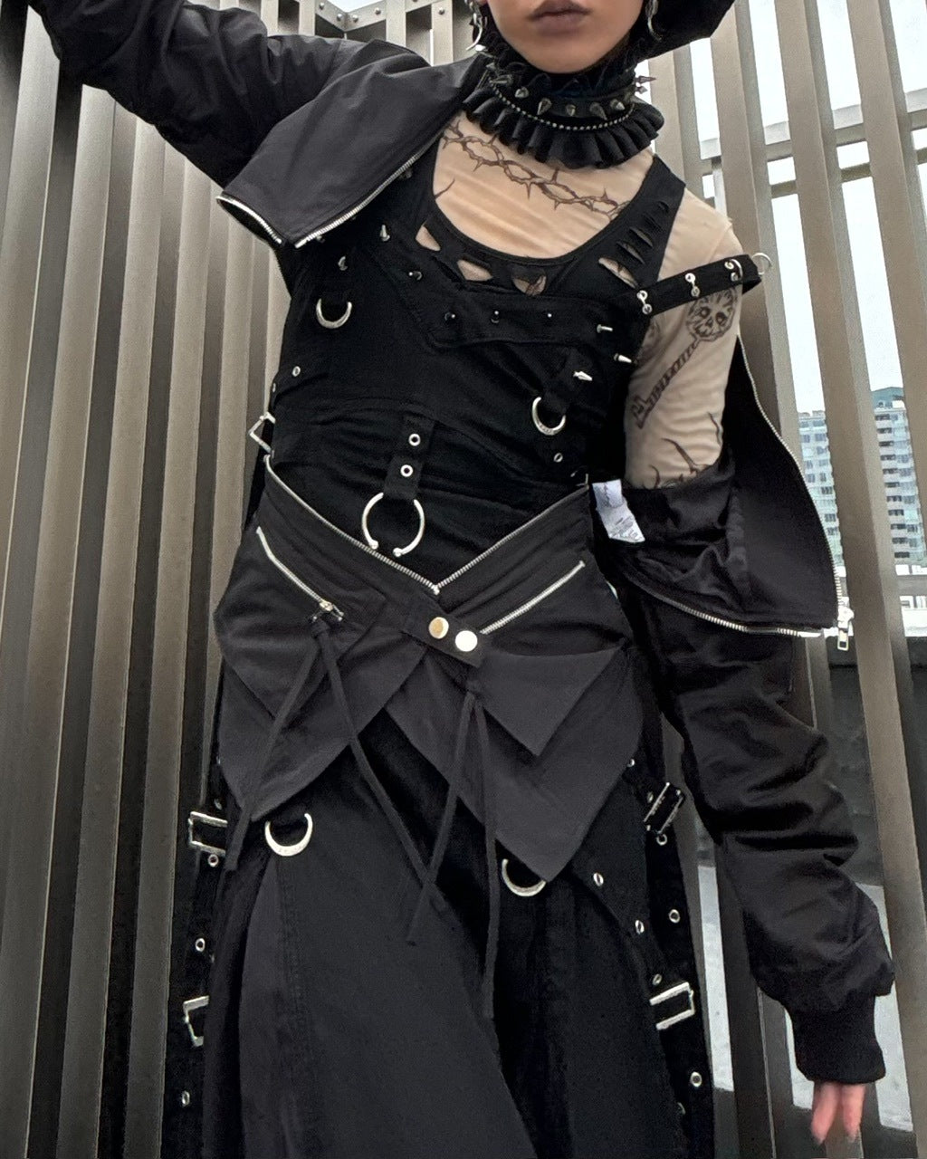 【Never mind the XU】2way light jacket / 【ネバーマインドザエックスユー】ツーウェイライトジャケット