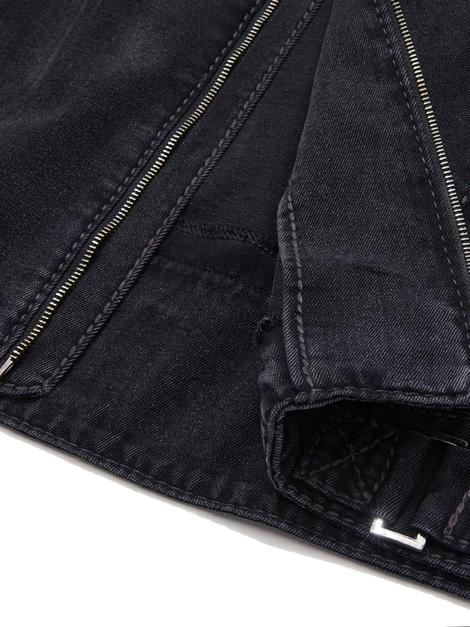 【NOMANUAL】NO RELIGION DENIM RIDER JACKET