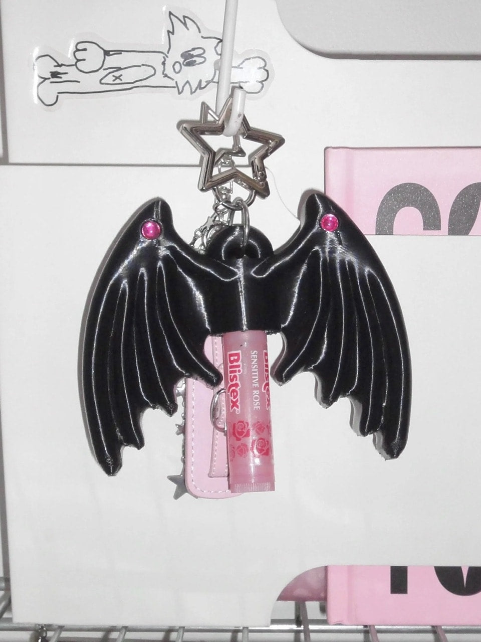 【EVERYTHINGS】DEVIL WINGS / 【エブリシングス】デビルウィングリップケースキーリング