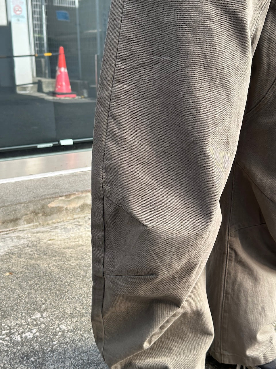 大阪店WEB限定受注制【Chikashitsu +】deep ballon curve pants / 【チカシツプラス】ディープバルーンカーブパンツ (2color)