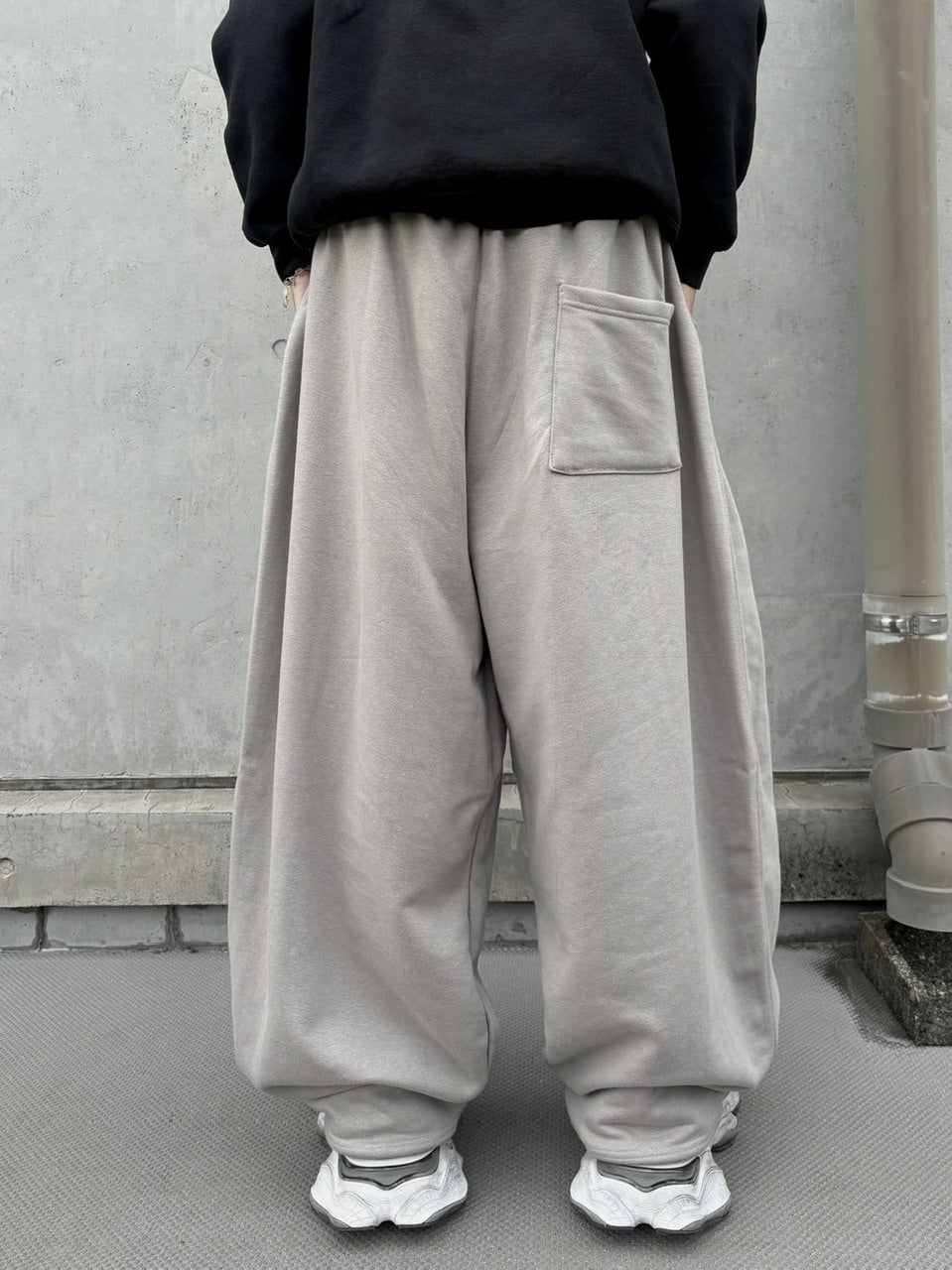 受注制【youll】rivet tuck wide pants (2color)