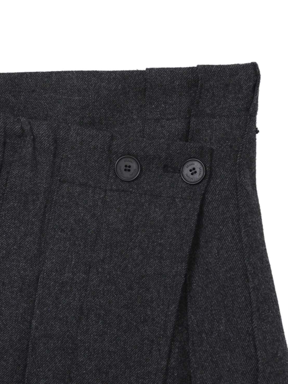 【Miseki seoul】Wabi origami pleats midi skirt