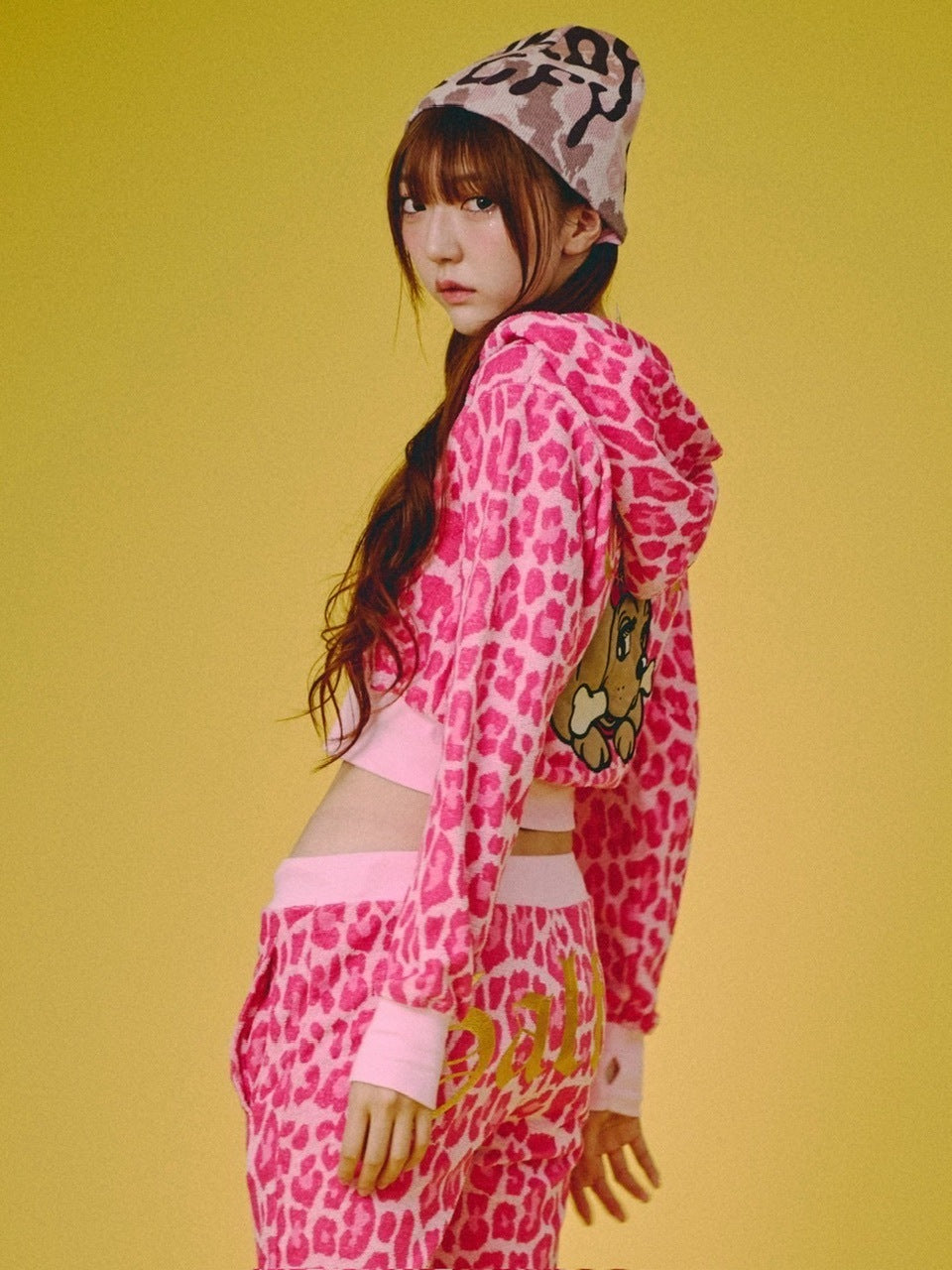 【GALFY】フユGAL 豹パーカー