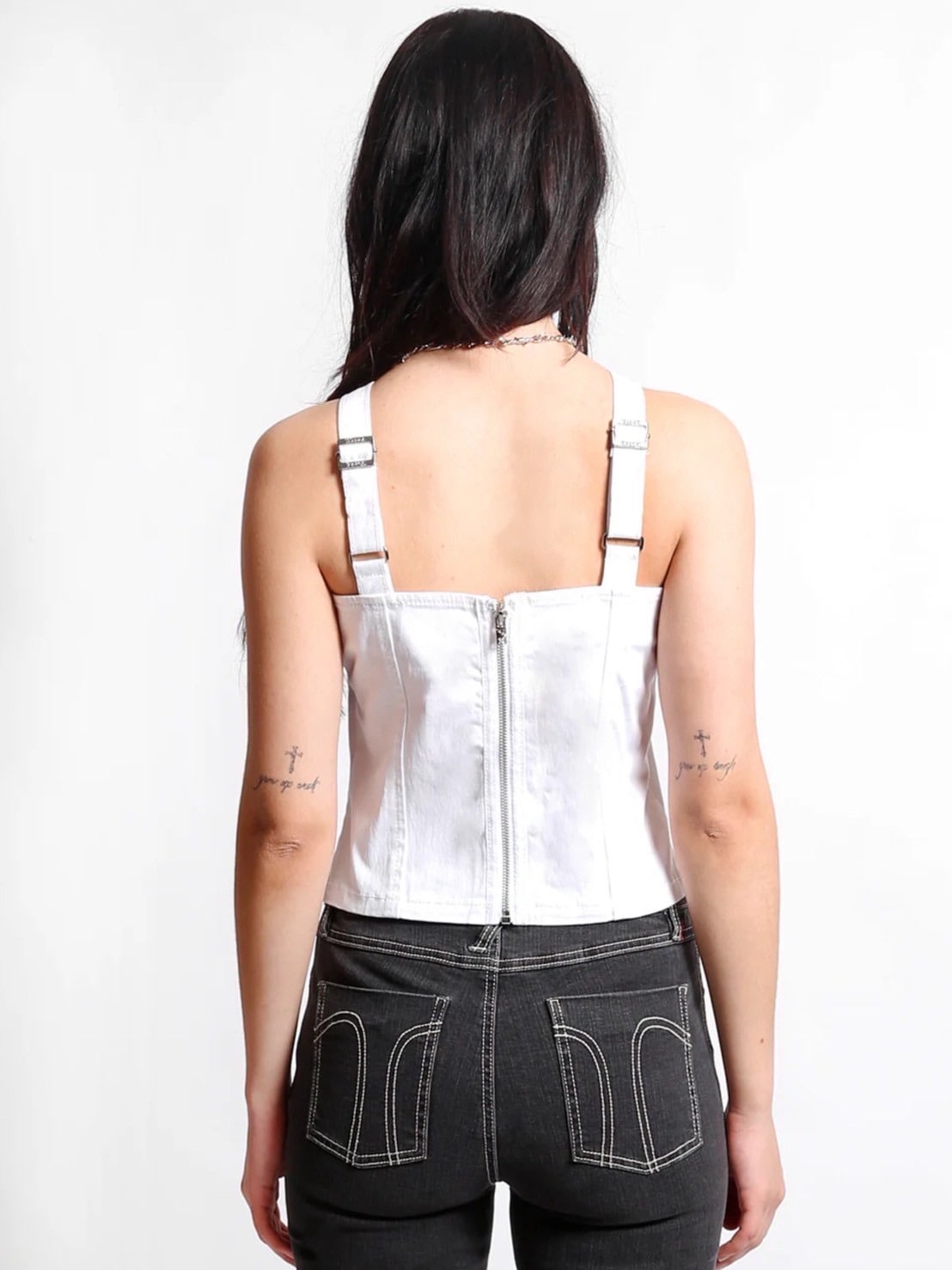 【TRIPP nyc】LACED UP CORSET[IO4868] / 【トリップ ニューヨーク 】レースアップコルセットキャミソール