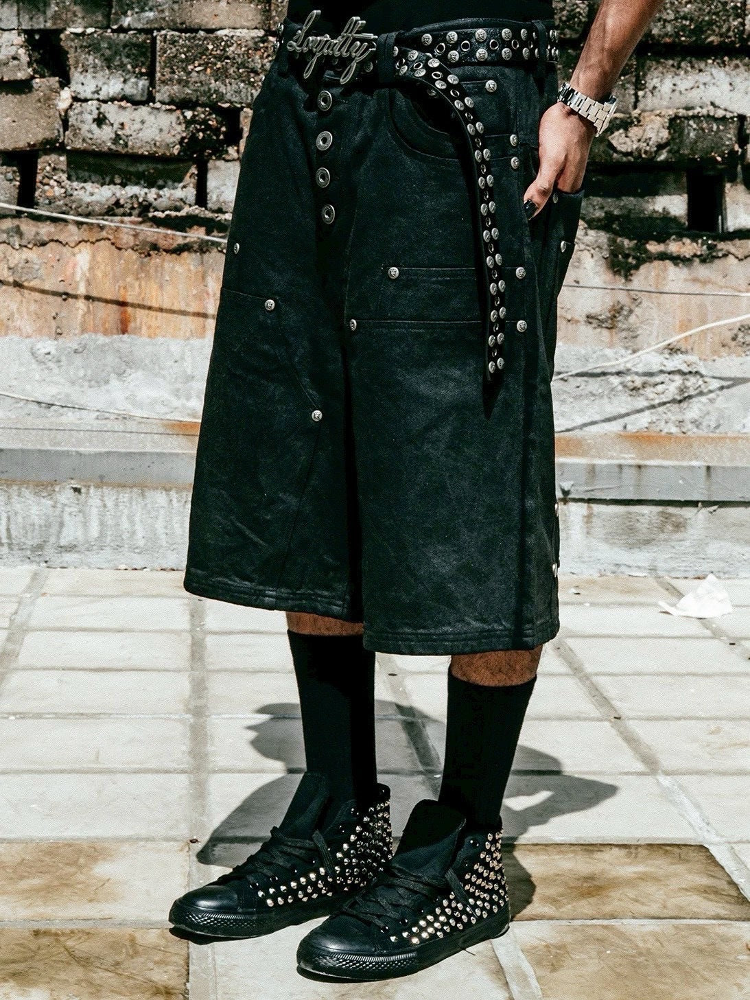 【Thought We Friends】Rexel Double Knee Work Jorts