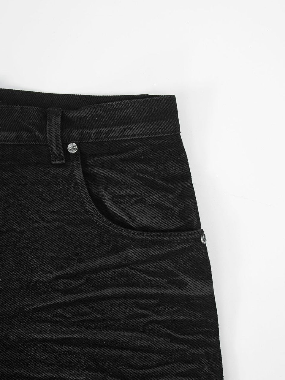 【SURGERY】surgery sutured wide burnished pants