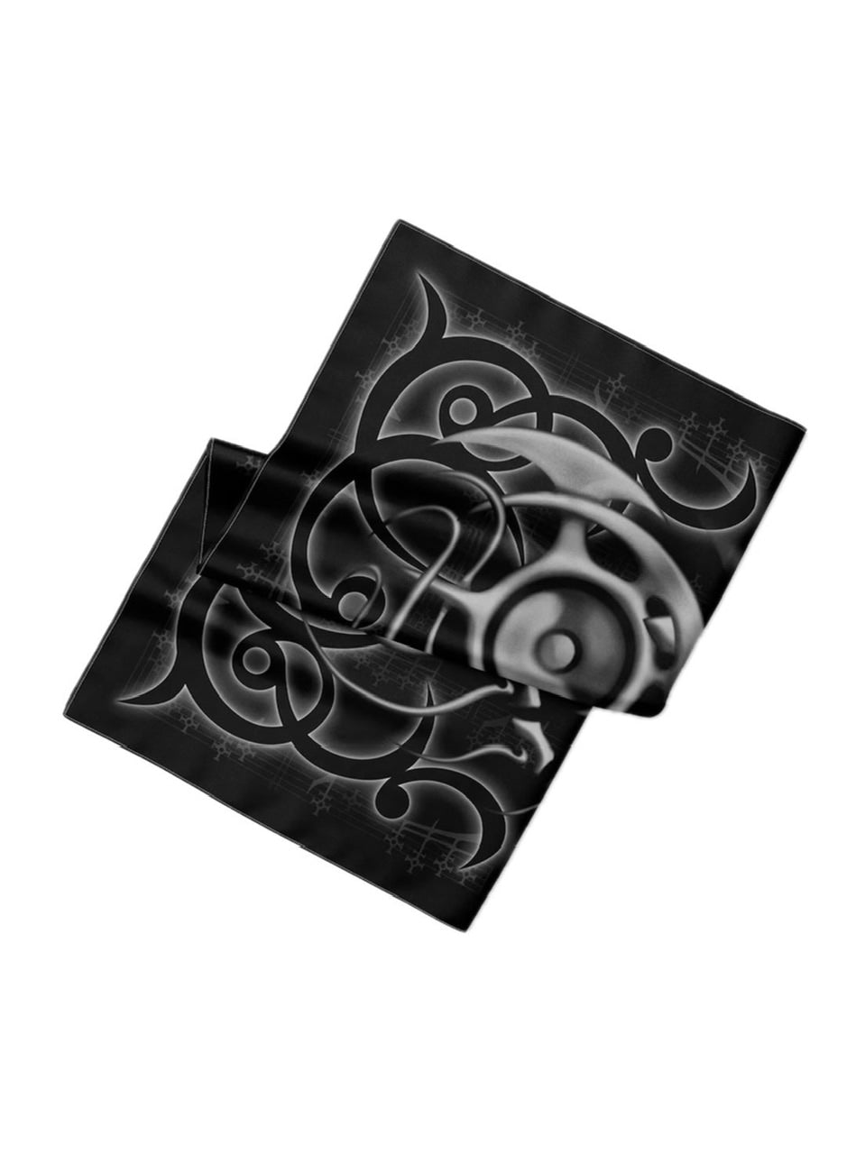 【DND4DES】Skeleton Note Headscarf /【ディーエヌディーフォーデス】グラフィックデザインスカーフ