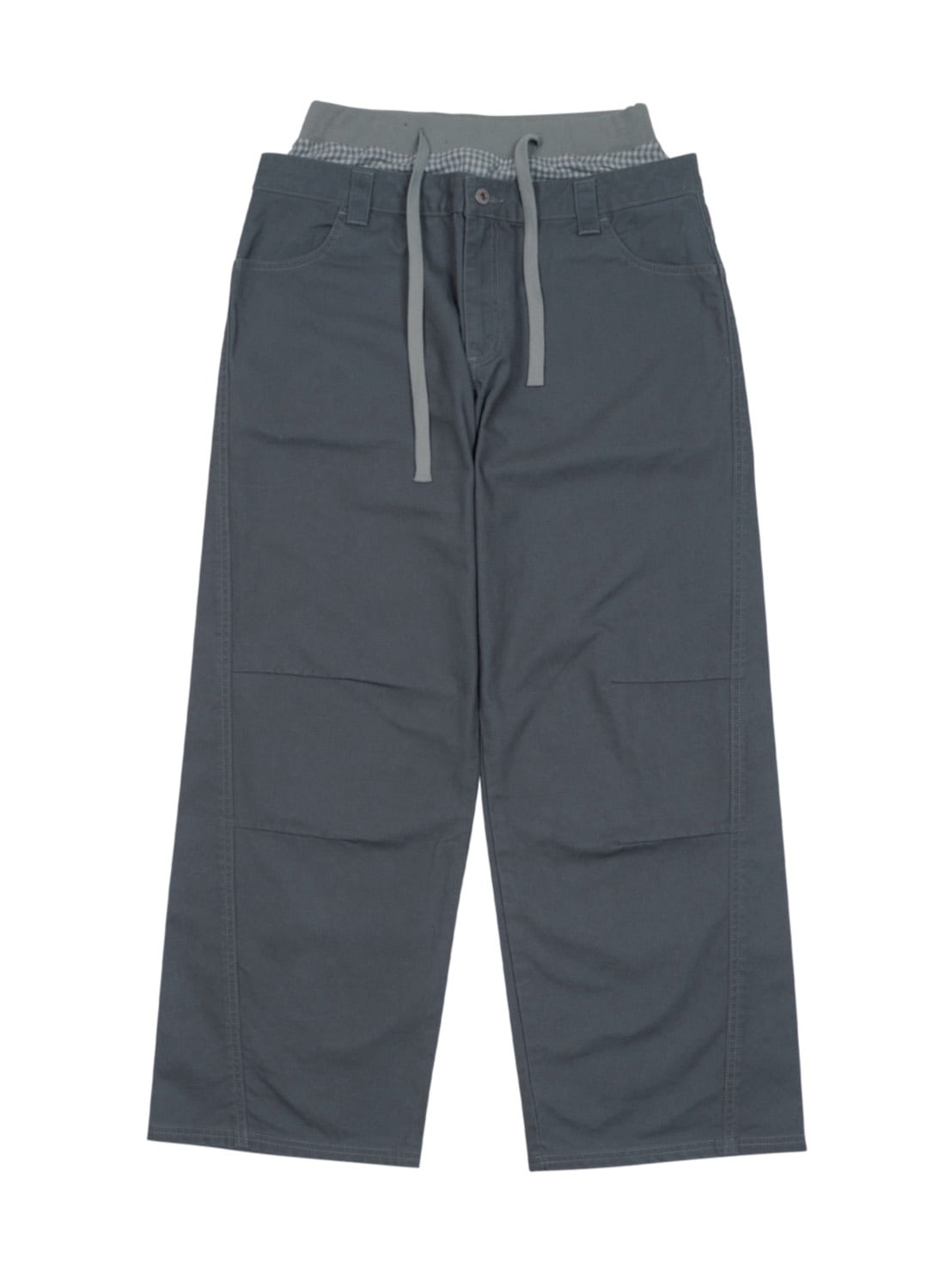 【THECOLDESTMOMENT】TCM trunk layered pants