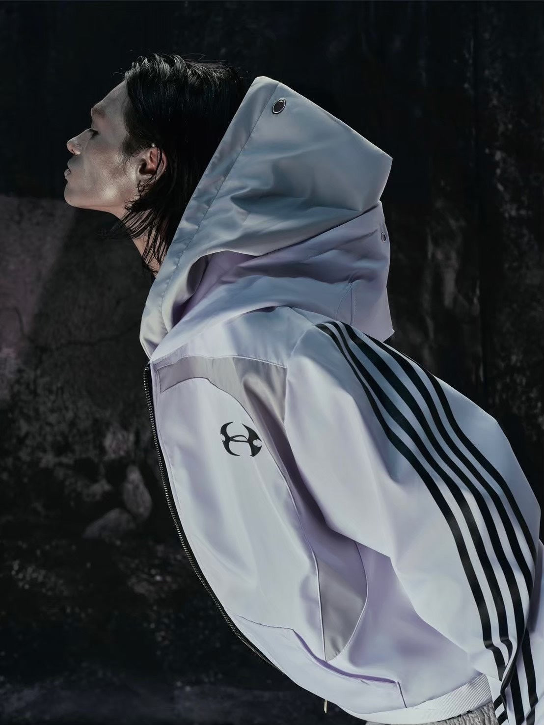 【Cozy world Wide】"BBY TECHBOI" 3 LAYER NYLON TRACKSUIT JACKET / 【コージーワールドワイド】ラインナイロントラックジャケット