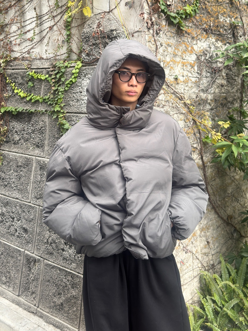東京店WEB限定受注制【Chikashitsu +】puffer padding jacket / 【チカシツプラス】パファーパディングジャケット (2color)
