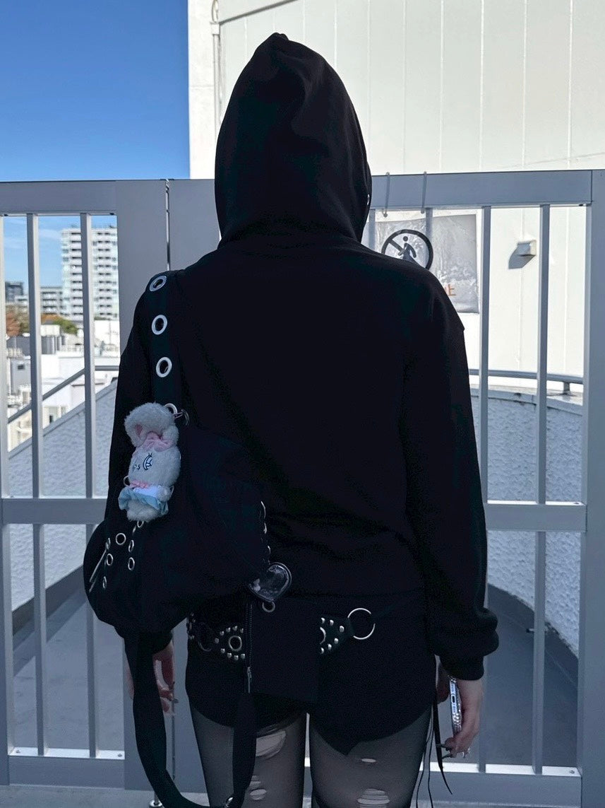 受注制【nmtc +】Eyelet hoodie / 【エヌエムティーシープラス】アイレットパーカー (2color)