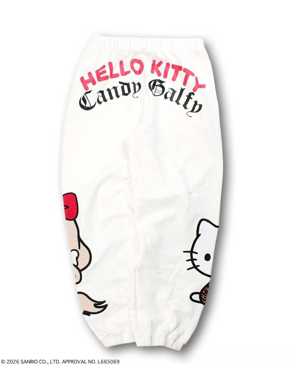 【GALFY×KITTY】仲子スウェパン / 【ガルフィー×キティー】キティスウェットパンツ