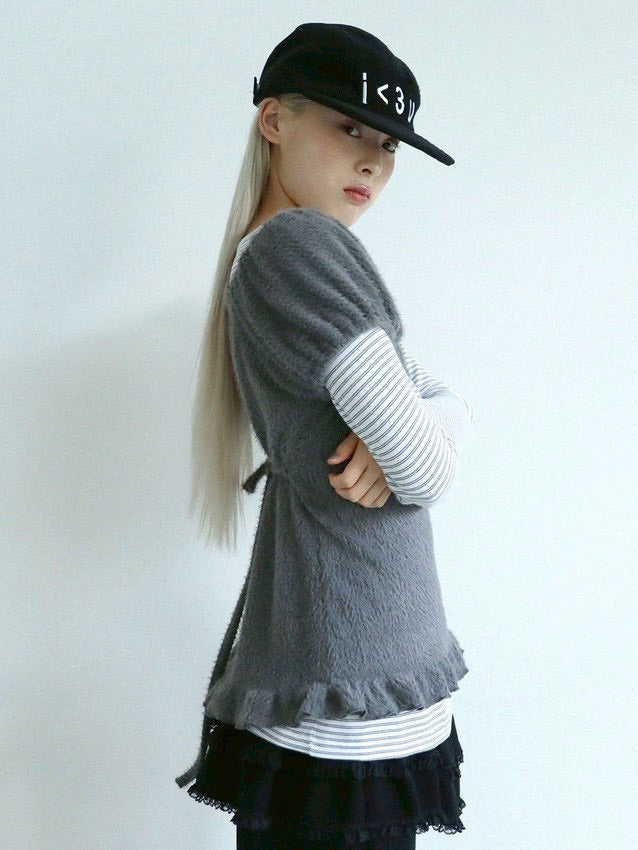 12/21 20:00 発売【Uglyshadow】THIN STRIPED T-SHIRT