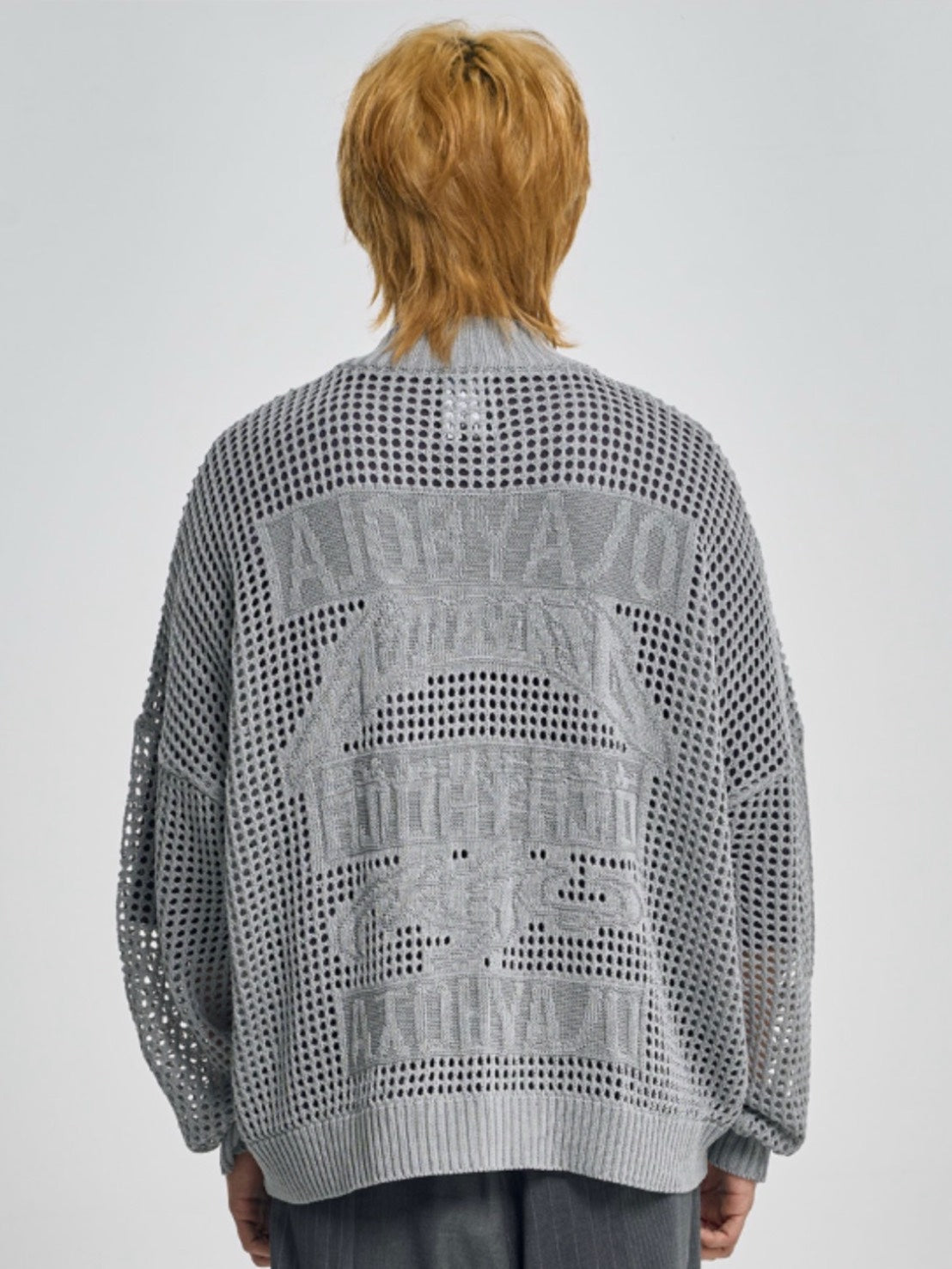 着画、物撮りまだ【AJOBYAJO】Total Logo Drop Needle Zip-Up