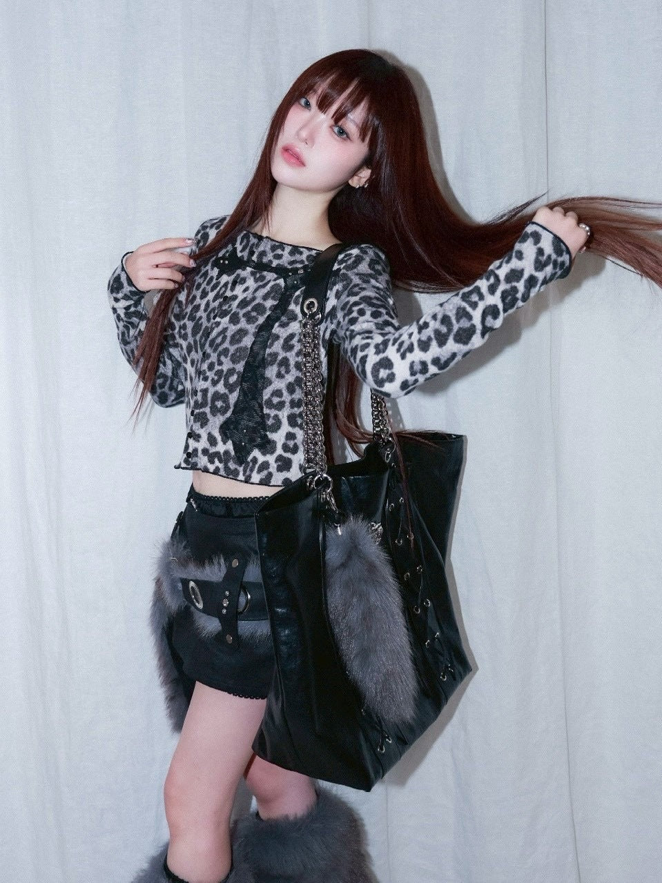 1/2 20:00発売【CHERRYQUIRI】chubby fur tail keyring