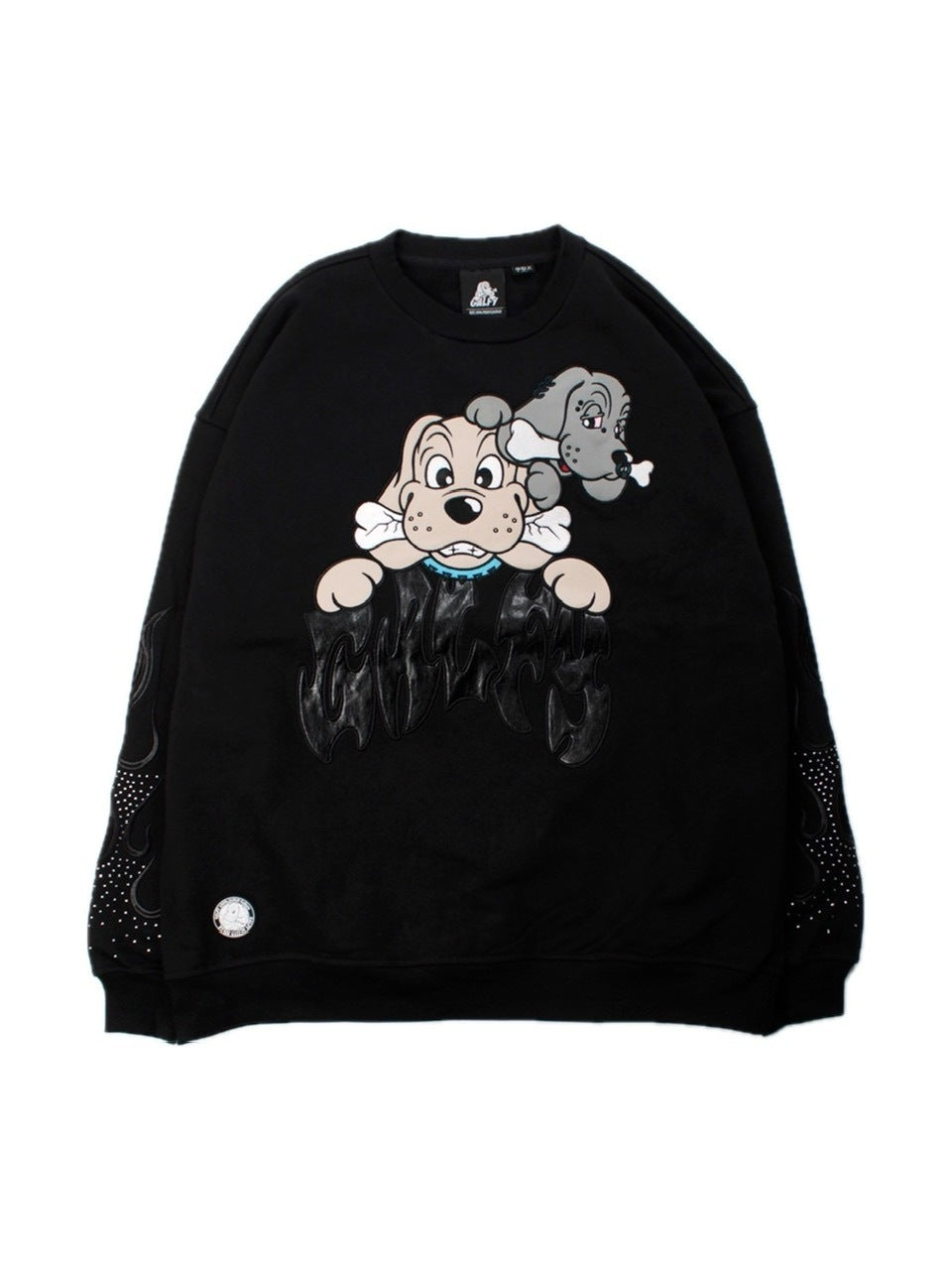 【GALFY】ファイヤーピカピカスウェット / 【ガルフィー】ファイヤーピカピカスウェット