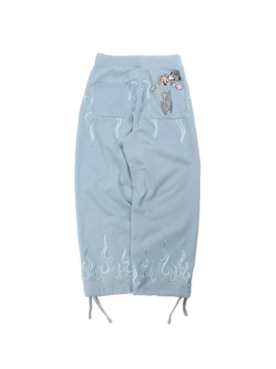 【GALFY】ファイヤーピカピカスウェットPT / 【ガルフィー】ファイヤーピカピカスウェットPT