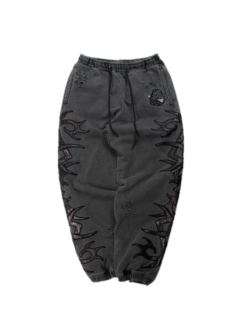 【GALFY】汚れ部族スウェットパンツ / 【ガルフィー】汚れ部族スウェットパンツ