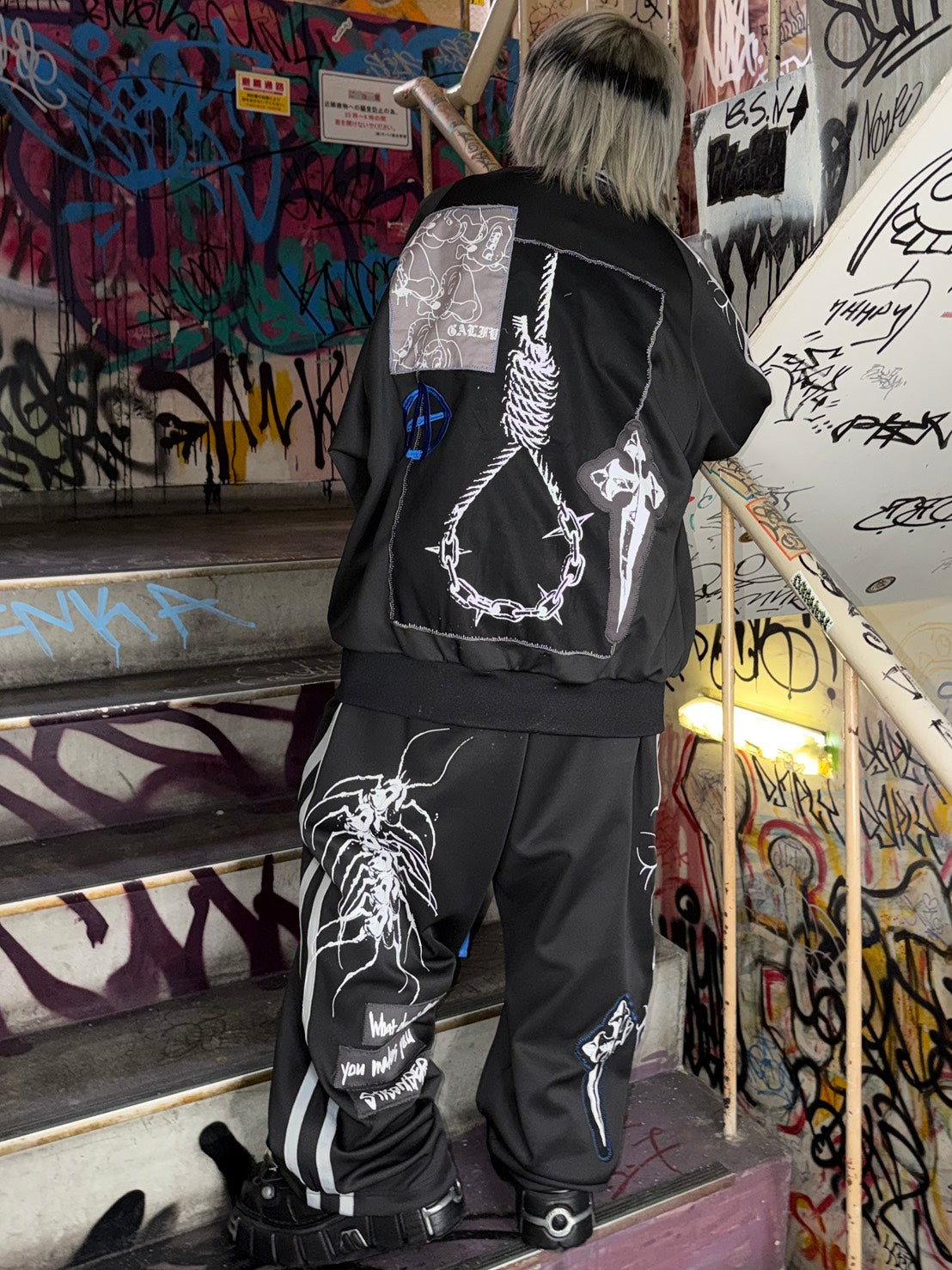 2/8 20:00発売 Pressing限定 【GALFY×CHAPI】コラボセットアップ (2color)