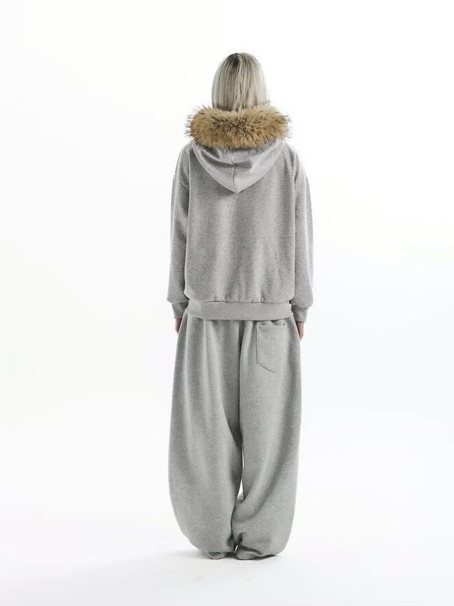 【KAIYA】id card hooded zip-up