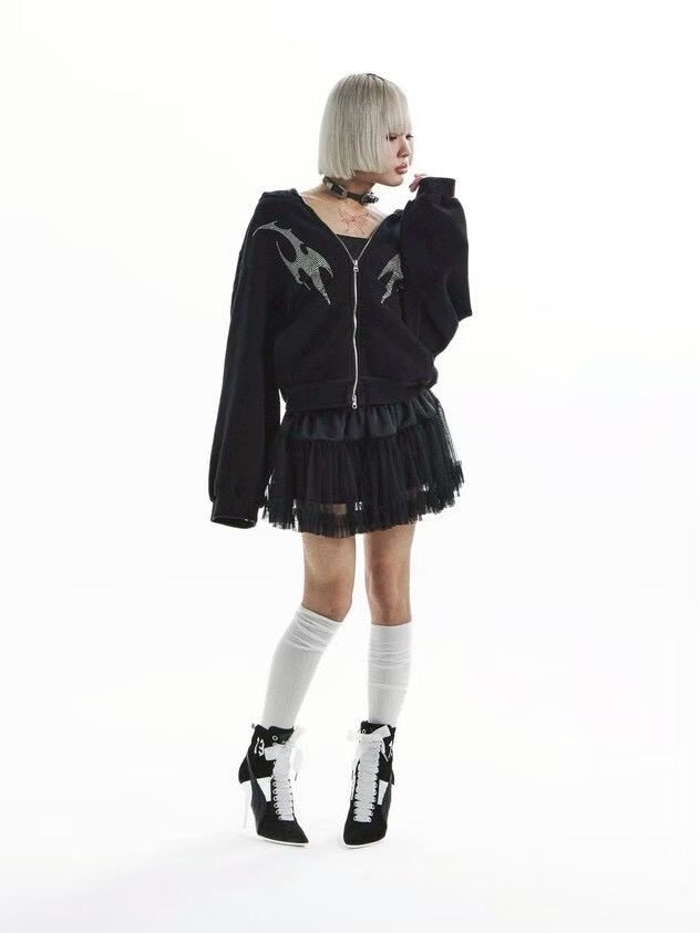 【KAIYA】fluffy tutu skirt