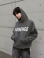 受注制【LUV CODE】pigment logo hoodie (2color)