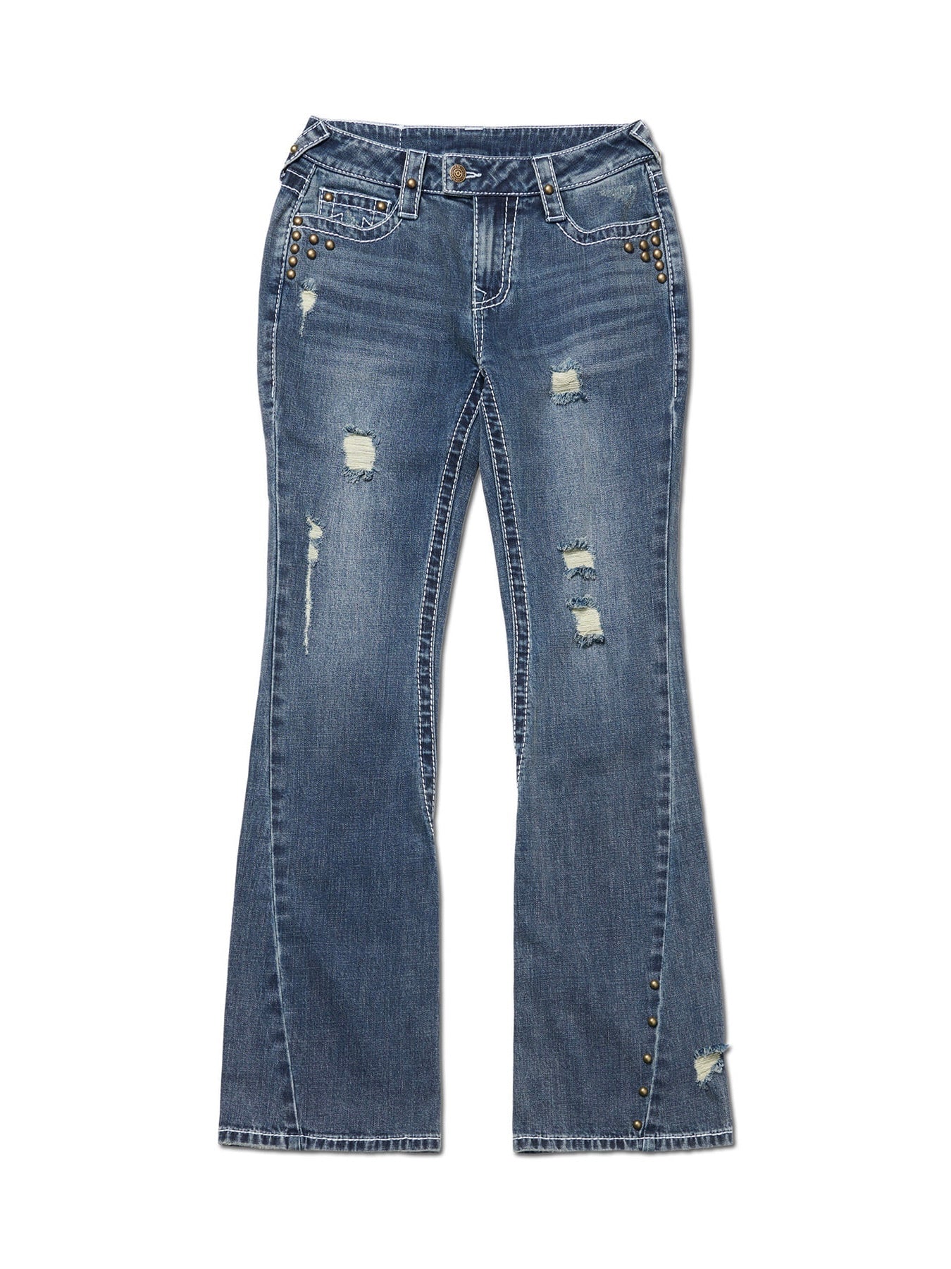 【NOMANUAL×TRUE RELIGION】NO RELIGION BOOTCUT DENIM PANTS