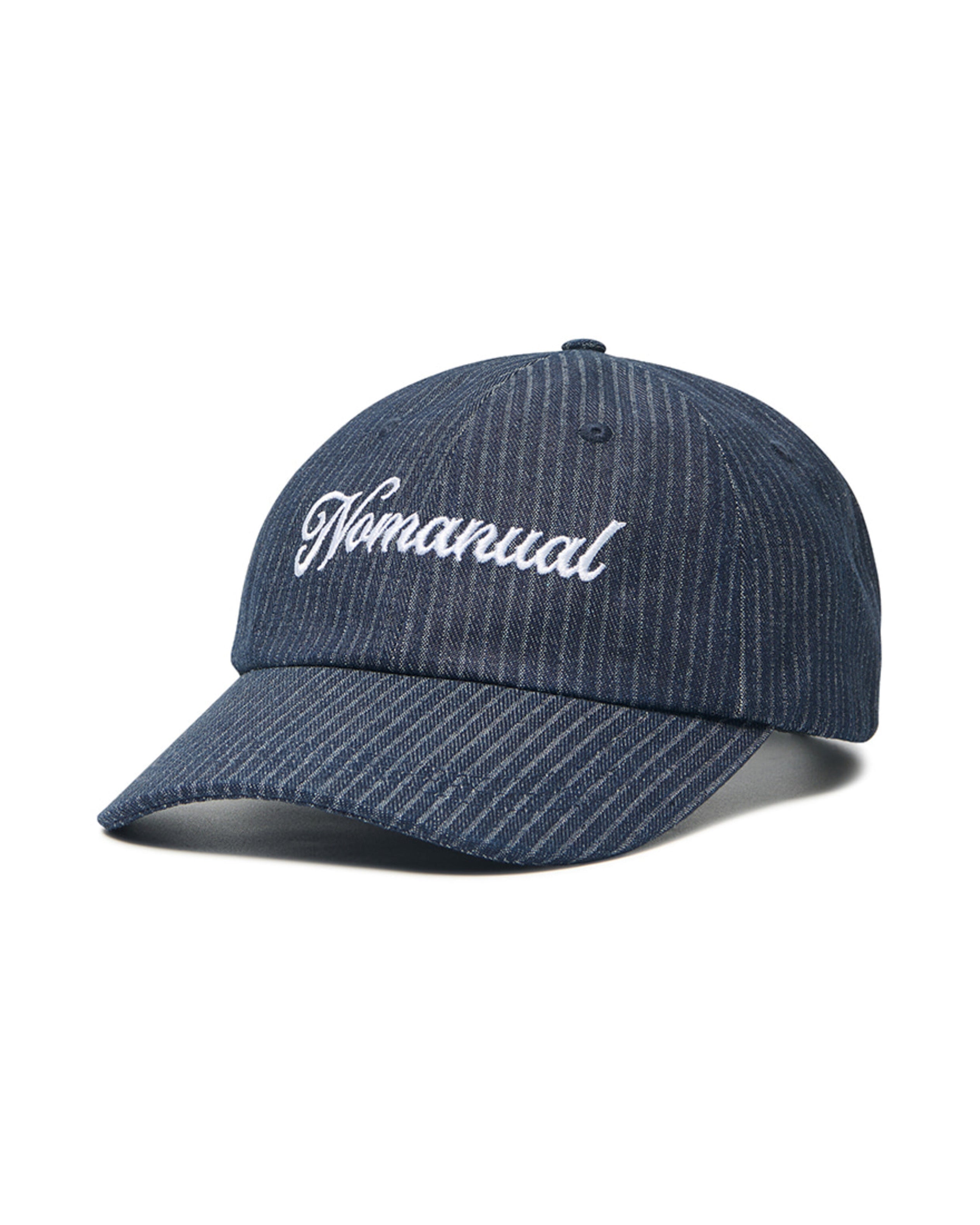 【NOMANUAL】NM STRIPE BALL CAP