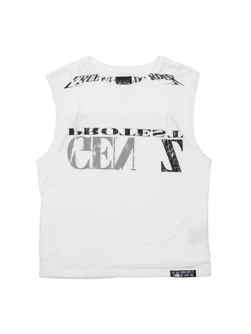 【F.V.V.O】Faux-Layer Printed Tank