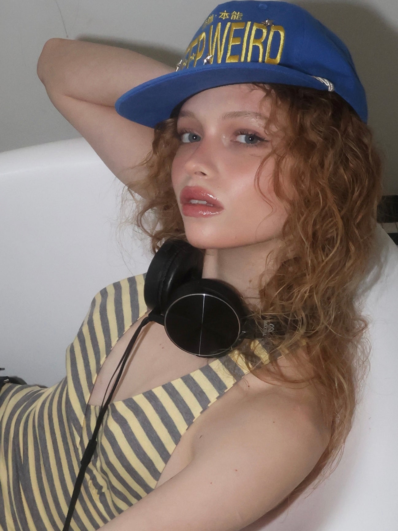 【CRANK】KEEP WEIRD STUD CAP
