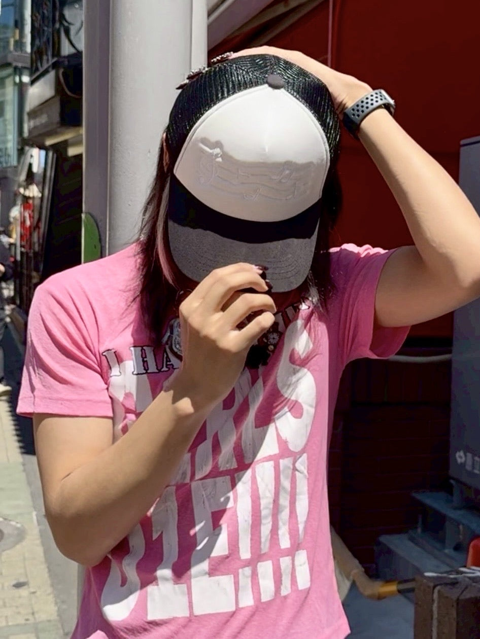 受注制【Never mind the XU】musical note cap (2color)