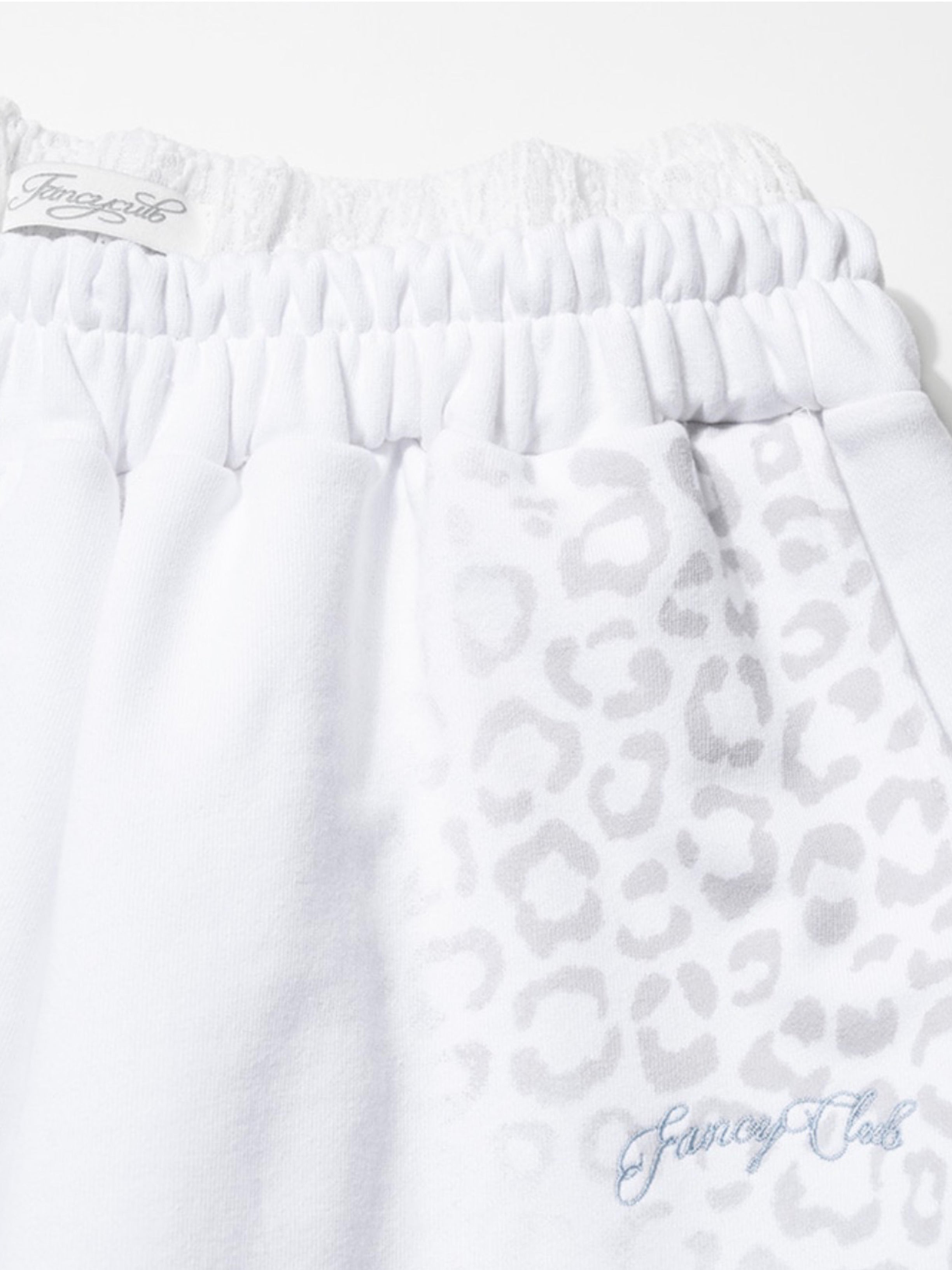 【FANCY CLUB】LEOPARD SAGGING BERMUDA PANTS