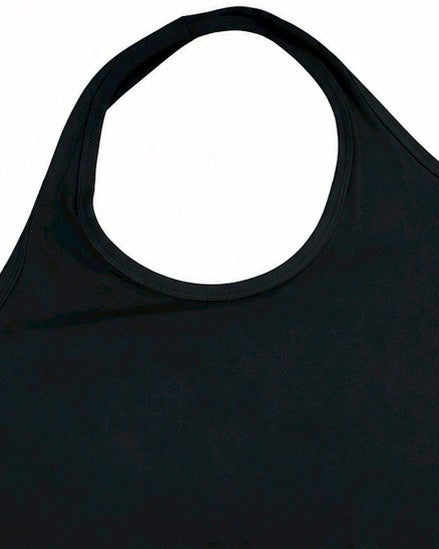 受注制【nmtc+】Layered Halter Strap Tank Dress (3color)