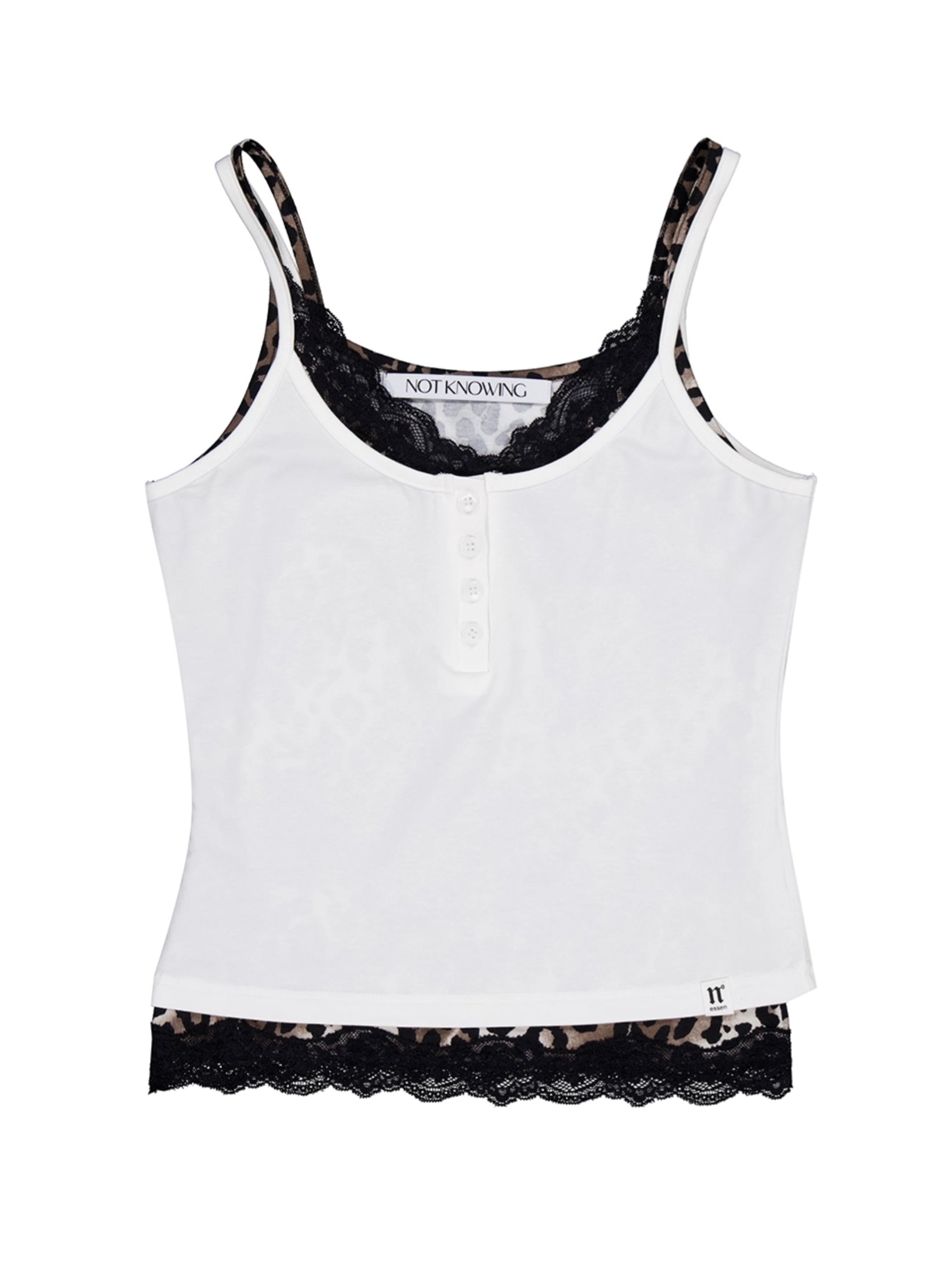 6/6 20:00発売【NOT KNOWING】Lace Layered Cami Set