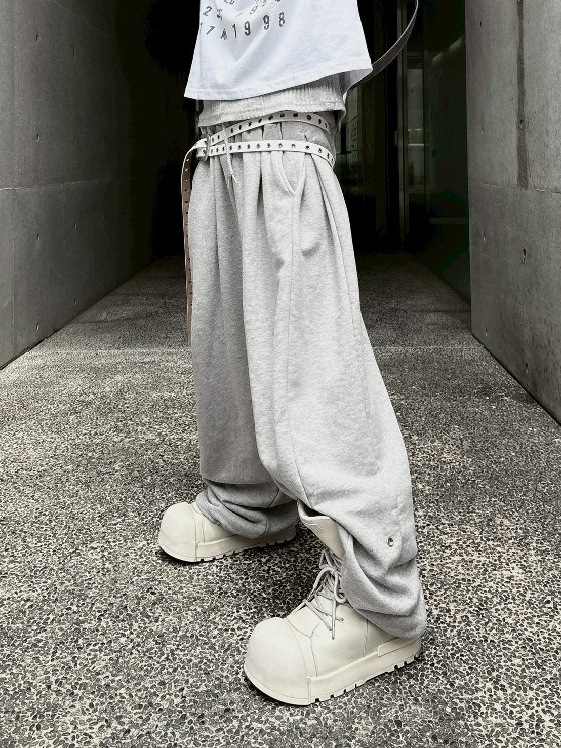 受注制【nmtc+】Double Strap Long Belt (2color)
