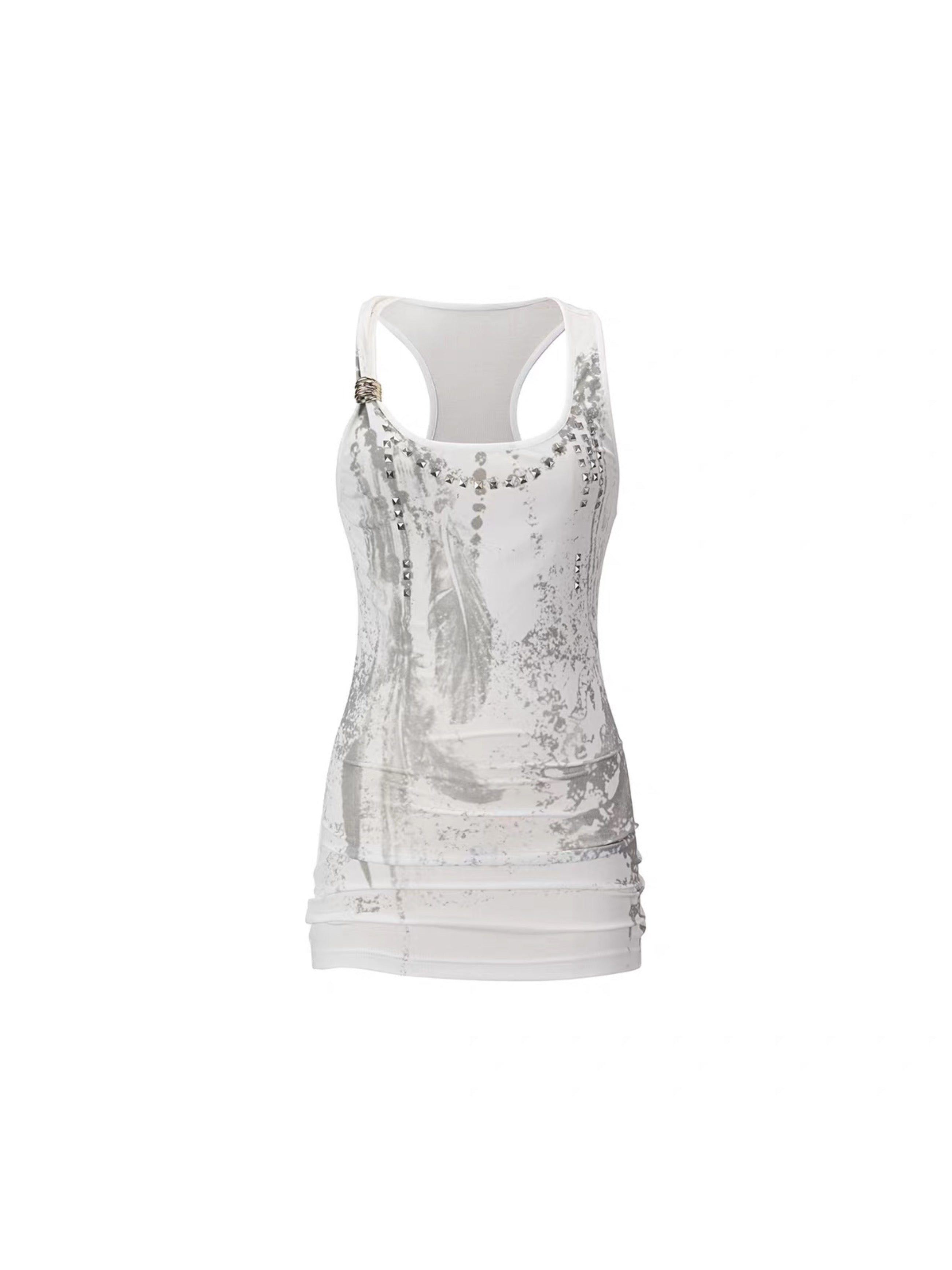 【Cest Nous】Feather rivet camisole