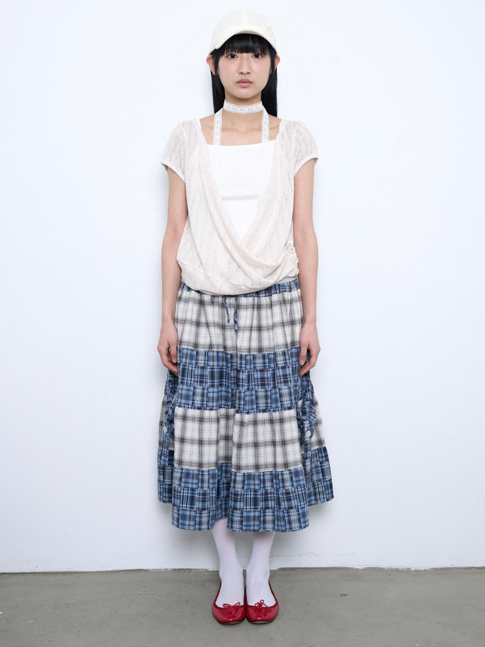 【TUOMIO】LIGHT LAYERED BOLERO