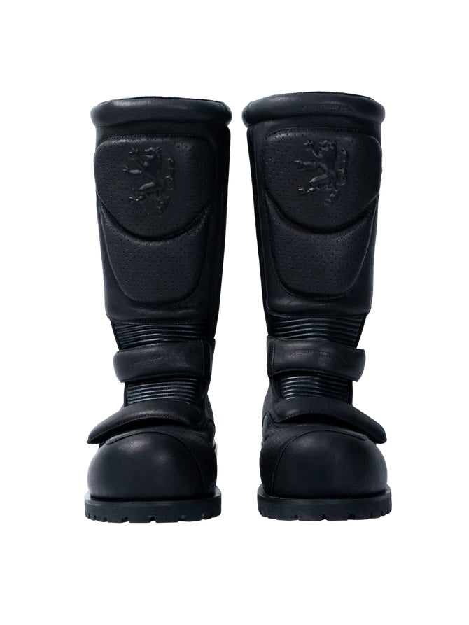 【F.V.V.O】Armored Leather High Boots