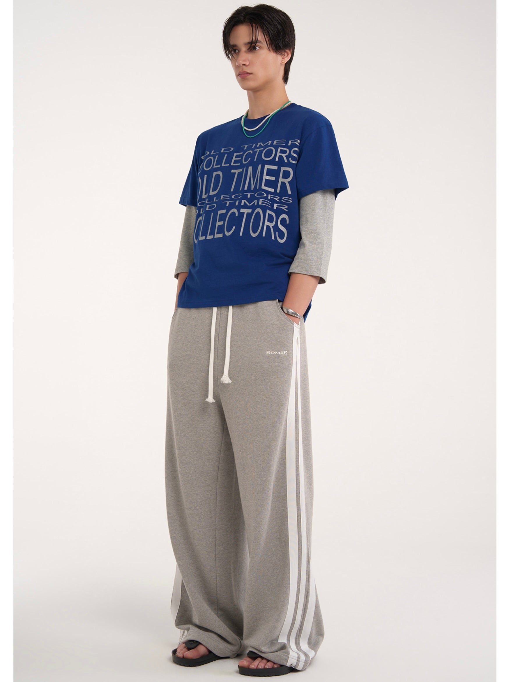 【ESC STUDIO】Homie 3-stripe sweat pants