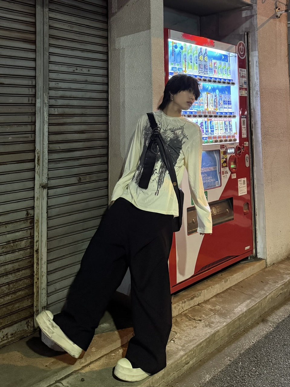 国際配送【RENOL】grunge long sleeve tee