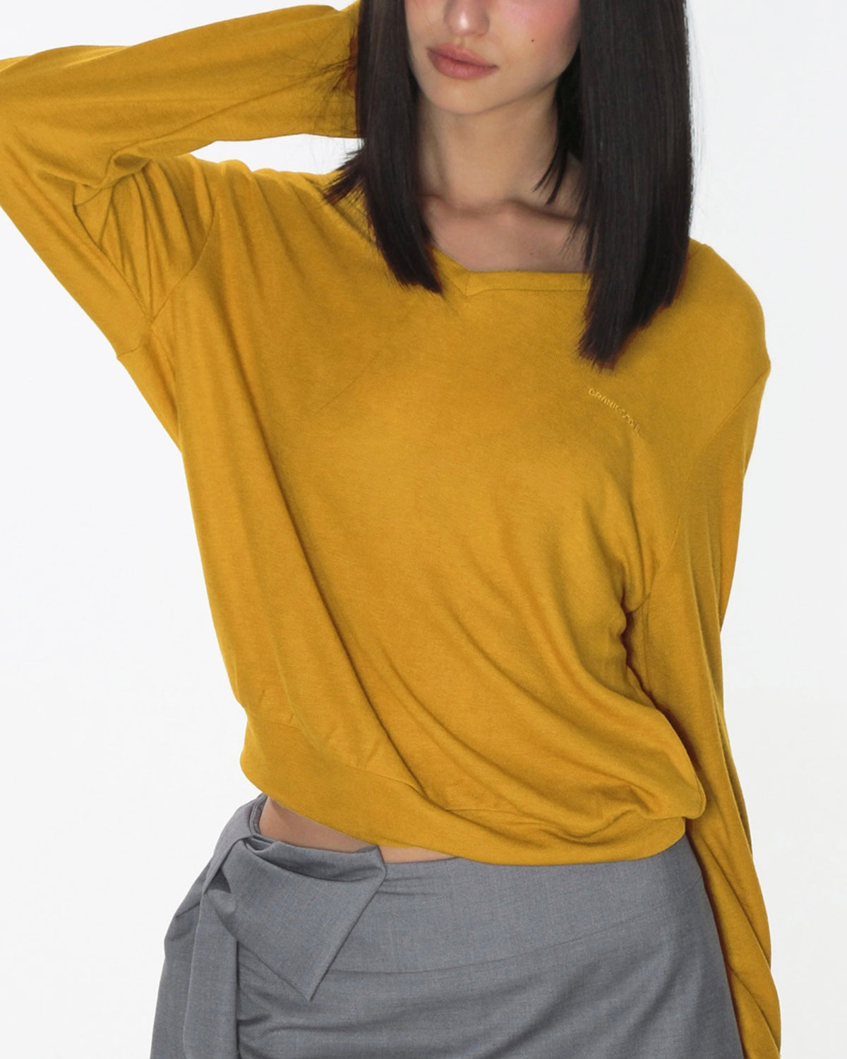 【CRANK】SOFT V-NECK KNIT