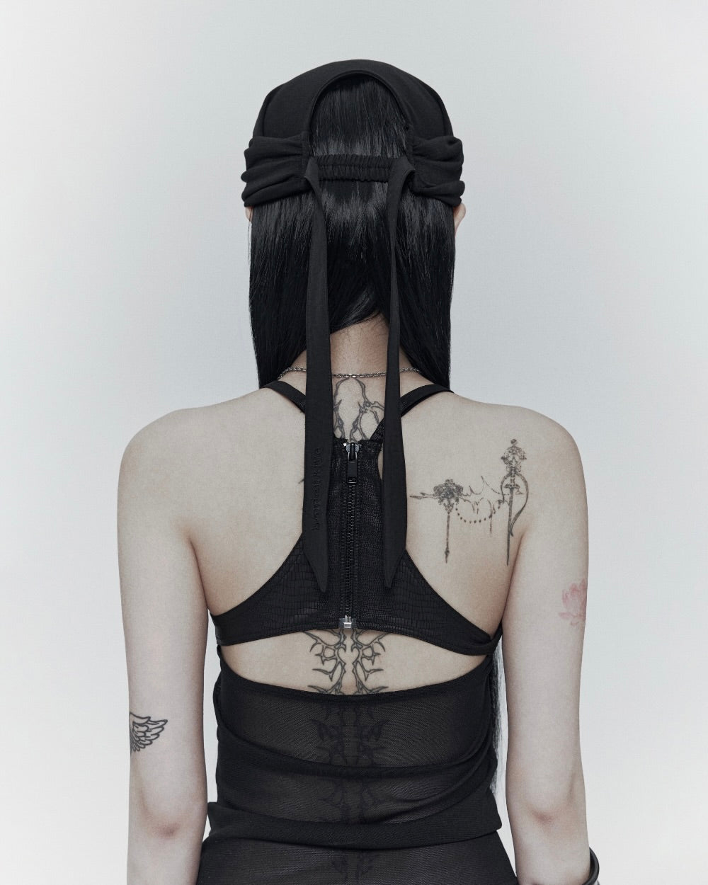 【bonienkiye】Drape Strap Cap