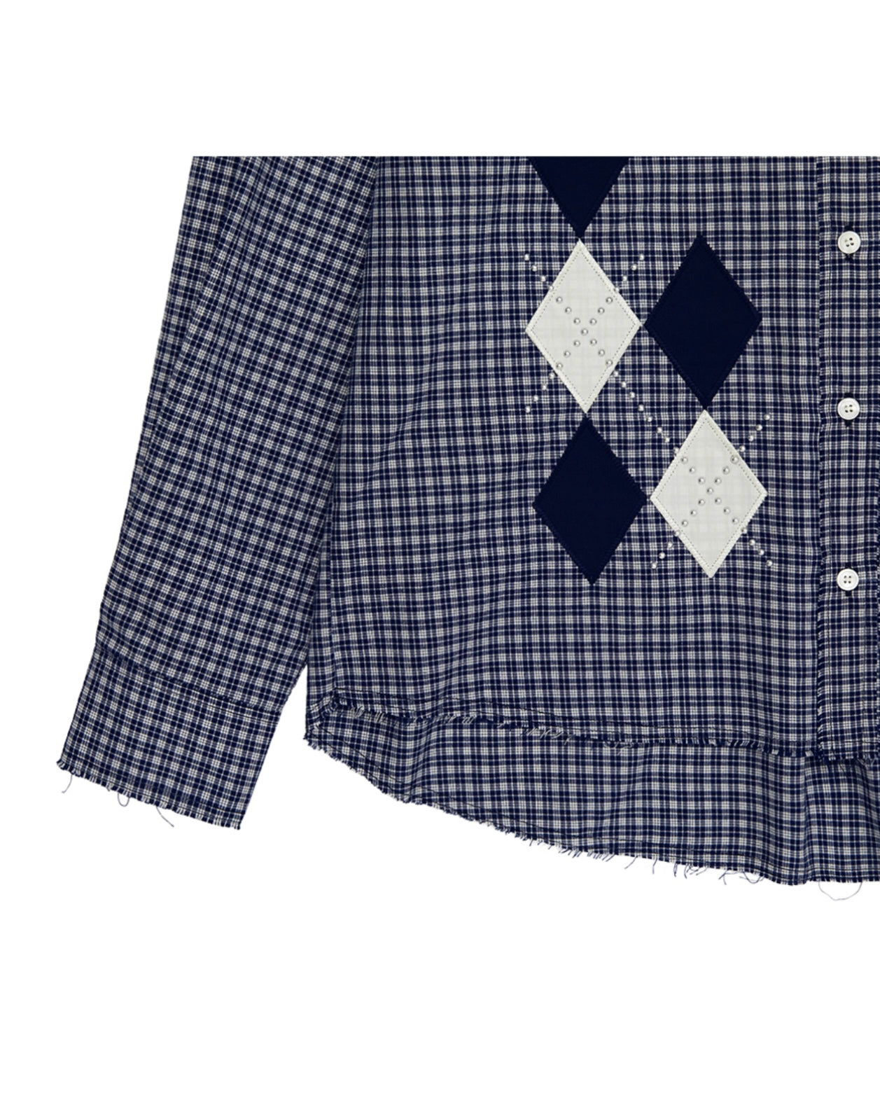 【CRANK】ARGYLE CHECK SHIRTS