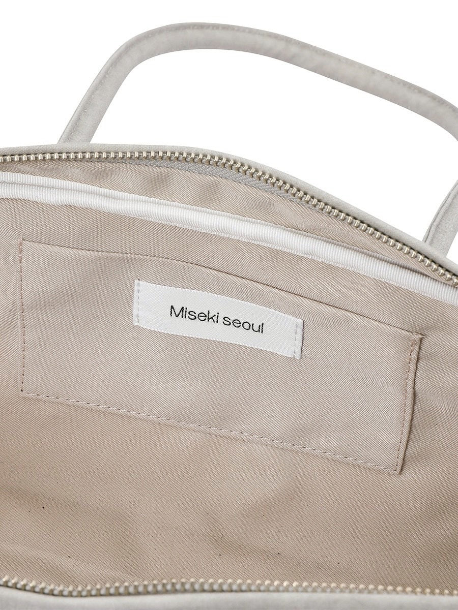 【Miseki seoul】Twill baguette bag